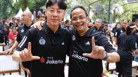 Filosofi permainan Shin Tae-yong dinilai sejalan dengan transformasi Bank Jakarta yang mengedepankan kecepatan, keberanian mengambil peluang, dan kerja sama tim.