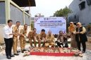 Peletakan batu pertama (groundbreaking) biodigester komunalberbasis sampah organik di Rorotan dan Rawa Badak.