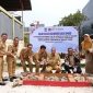 Peletakan batu pertama (groundbreaking) biodigester komunalberbasis sampah organik di Rorotan dan Rawa Badak.