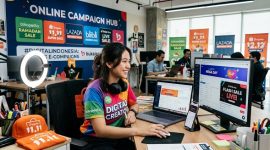 Meski budget campaign cuma Rp10 juta, kamu tetap bisa cuan dan dapat untung besar di e-commerce lho. (Foto: AI)