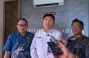 Dirut PT Mitra Patriot, David Raharja saat membuat laporan polisi