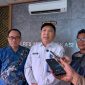 Dirut PT Mitra Patriot, David Raharja saat membuat laporan polisi