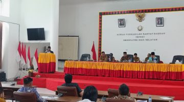 Bupati Sokhiatulo Laia Sampaikan Nota Pengantar KUA-PPAS APBD 2027 pada Sidang Paripurna