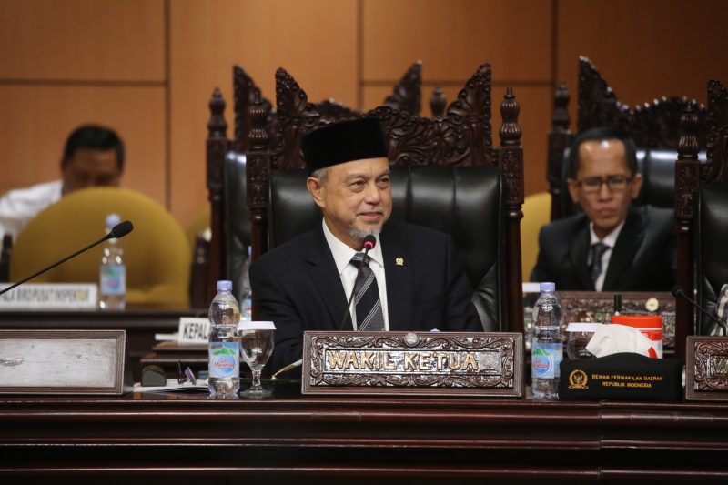 Wakil Ketua Dewan Perwakilan Daerah Republik Indonesia (DPD RI), Tamsil Linrung.