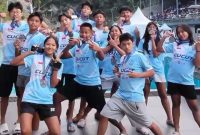 Pada laga final kategori U15, tim Cucut Underwater Hockey harus puas membawa pulang medali perak setelah tak mampu meraih kemenangan dari Tim Malaysia.