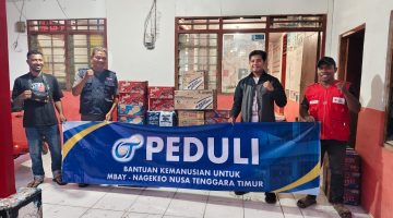 OT Peduli Salurkan Bantuan Logistik untuk Korban Gempa M 7,7 Nagekeo NTT