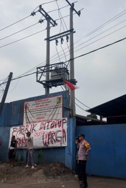 Resah Asap Pabrik, Warga Burangkeng Geruduk CV Energi Bio Pelangi