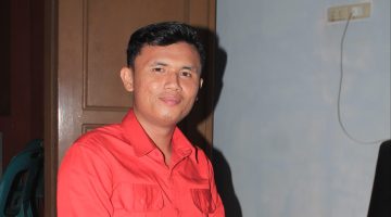 Ketua Panitia Pelaksana Konferensi Cabang (Konfercab) ke-VIII GMNI Nias Selatan, Antonius Giawa