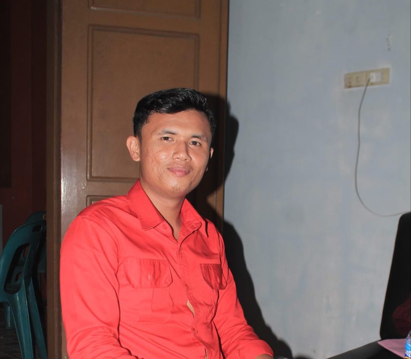 Ketua Panitia Pelaksana Konferensi Cabang (Konfercab) ke-VIII GMNI Nias Selatan, Antonius Giawa