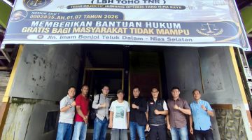 Korban Jadi Tersangka, LBH TOHO-TNR Ancam Praperadilan-kan Polres Nias Selatan