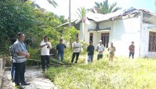 Kondisi kantor Camat Tanah Masa, saat ditinjau wakil Bupati Nias Selatan 