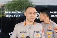 Kapolres Metro Bekasi Kota Kombes Pol Putu Kholis Aryana