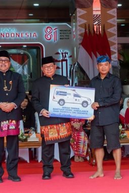 HUT ke-81 RI, PAM JAYA Rayakan Kebersamaan dan Dukung Penyerahan Ambulans untuk Masyarakat Suku Baduy