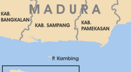 Peta Kepulauan Madura (Foto: Ist))