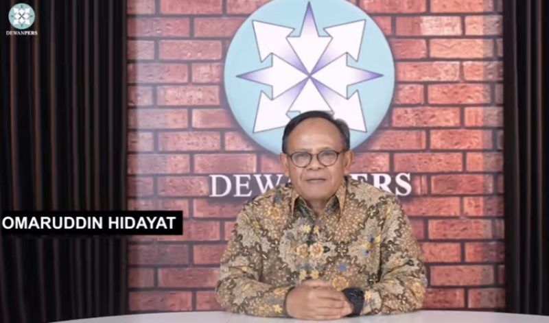 Ketua Dewan Pers Komaruddin Hidayat. (Foto: Ist)