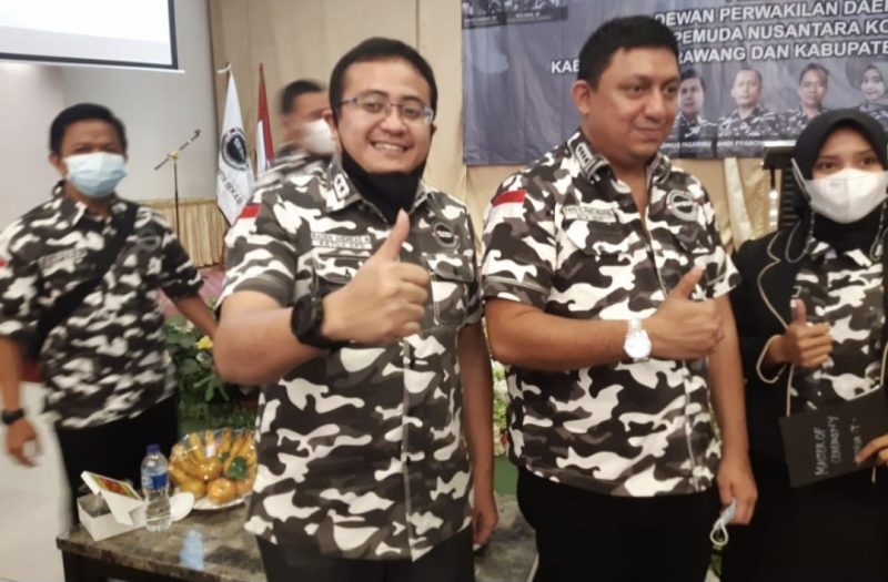 Ketua DPD BAPERA Jabar Raden Andreas Nandiwardhana bersama Ketum Bapera Fahd El Fouz A. Rafiq  (Foto: Edar/Mediakarya)