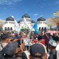 Peringatan 21 tahun perdamaian Aceh di kawasan Masjid Raya Baiturrahman, Banda Aceh, Sabtu (15/8/2026),