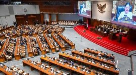 Rapat pembahasan RUU Pemilu di DPR RI (Foto: Istimewa)