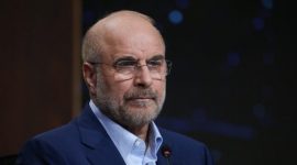 Ketua Parlemen Iran Mohammad Bagher Ghalibaf 