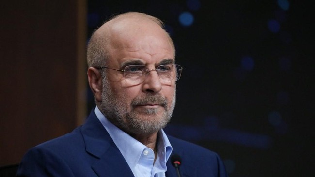Ketua Parlemen Iran Mohammad Bagher Ghalibaf 