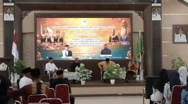 Seminar dan Diseminasi Kajian Kesultanan Samudera Pasai dengan fokus pada penelitian, konservasi, pelestarian dan internalisasi makam Sultan Malikussaleh, Rabu (9/9/2026).