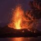 Semburan larva Gunung Anak Krakatau  (Ist)