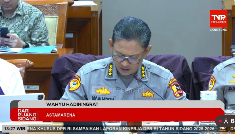 Astamarena Mabes Polri Komjen Polisi Wahyu Hadiningrat