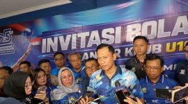 AHY Cup 2026 digelar Demokrat Jakarta di GOR Youth Center Otista. Paja One menjadi juara dan AHY mendorong turnamen sebagai wadah pembinaan atlet muda.