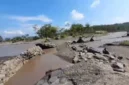 Bendung Notog di Desa Kalinusu, Kecamatan Bumiayu,  Brebes. (Sumber Foto: Suara Merdeka)