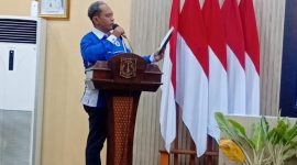 Ketua Korps Alumni KNPI Jakarta Timur, Amos Hutauruk