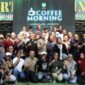 Coffee Morning Pangdam Jaya bersama insan media bertema “Satu Narasi, Satu Pengabdian: Mengawal Jakarta, Menjaga Indonesia” di Lapangan Tembak Falatehan, Makodam Jaya, Jakarta, Jumat (25/9/2026).