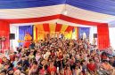 Indomaret Fresh Kebayoran Lama bersama Dancow FortiGro menggelar lomba mewarnai bagi anak-anak untuk mengasah kreativitas dan bakat seni.