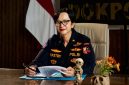 Kepala Biro Kedokteran Kepolisian Brigjen Pol. Sumy Hastry Purwanti mengerahkan tim DVI untuk mengidentifikasi korban KM Virgo. (Foto: Ist)
