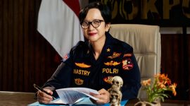 Kepala Biro Kedokteran Kepolisian Brigjen Pol. Sumy Hastry Purwanti mengerahkan tim DVI untuk mengidentifikasi korban KM Virgo. (Foto: Ist)
