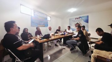 Suasana Di Kantor PWI Kab.Sukabumi. (Foto: Eka)