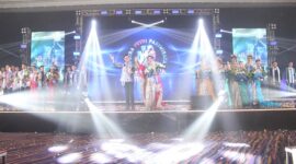 Muhammad Irfan Perdana dari Kalimantan Selatan dan Santhika Devi Yogi Pramesti dari Jawa Tengah terpilih sebagai Putra Putri Pariwisata Nusantara 2026.