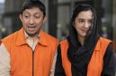 Fahd Arafiq bersama Fadia Arafiq saat memakai rompi tahanan KPK (Foto: Ist)
