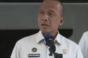 Inspektur Jenderal Kemenimipas Rudi Setiawan dalam konferensi pers, Sabtu (26/9/2026).
