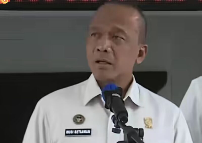 Inspektur Jenderal Kemenimipas Rudi Setiawan dalam konferensi pers, Sabtu (26/9/2026).