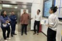 Ketua Lembaga Pengembangan Jasa Konstruksi (LPJK) Indonesia, Insannul Kamil, (baju kotak kotak) saat kunjungan ke Cina.