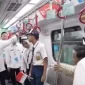 Teddy Indra Wijaya saat saat mengusir sejumlah direksi pengelola sektor tranportasi dalam acara Peresmian LRT jurusan Manggarai-Kelapa Gading pada 16 September 2026.