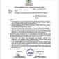 Surat Persetujuan DPPterhada Ranny fahd Arafiq untuk maju sebagai calon Ketua DPD Golkar Kota Bekasi. 