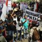 Warga Pati Jawa Tengah saat melakukan aksi (Foto: Istimewa)