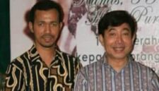 Yusuf Blegur bersama Muhammad Guruh Soekarno Putra.