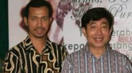 Yusuf Blegur bersama Muhammad Guruh Soekarno Putra.