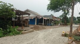Proyek Jalan Burangkeng–Ciledug Kecamatan Setu Kabupaten Beksi. 