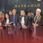 Pakar Hukum Tata Negara Denny Indrayana saat memberikan keterangan pers. 