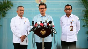 Menteri Kesehatan (Menkes) Budi Gunadi Sadikin dalam keterangannya usai menghadiri rapat terbatas yang dipimpin oleh Presiden Prabowo. (Foto/BPMI)