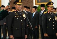 Pengambilan sumpah jabatan Kapolri dan jajaran kabinet Merah Putih di Istana Negara (Foto: Ist)