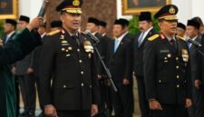 Pengambilan sumpah jabatan Kapolri dan jajaran kabinet Merah Putih di Istana Negara (Foto: Ist)